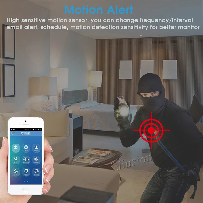 Мини Wifi камера HD секретная IP Беспроводная камера Дистанционное управление Приложение Поддержка ИК детектор движения ночное видение мини каара Espia