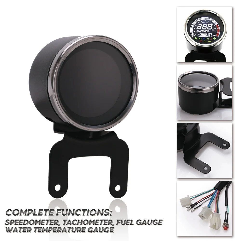 Многофункциональные измерительные приборы для мотоцикла цифровой одометр