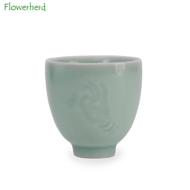 

Celadon Tea Cup Teaware Ceramic Porcelain Kung Fu Tea Cup Tea Bowl Tea Cup Set