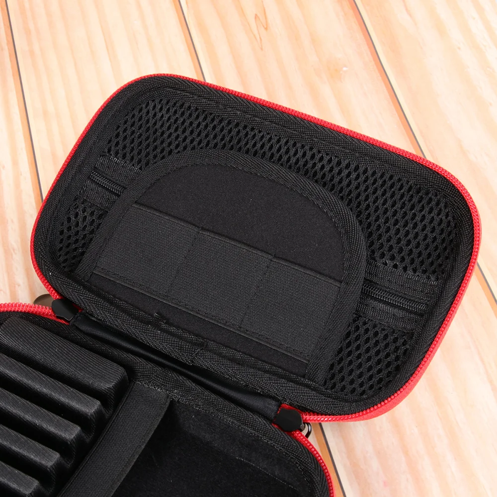 

Practical Darts Carry Case Portable Darts Carrying Box Darts Storgae Bag Large Capacity Darts Container for Home Outdoor (Blue +