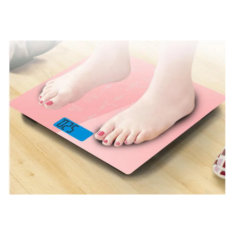 Весы бытовые электронные точные весы для здоровья взрослых тела 300*260*18 мм шкала