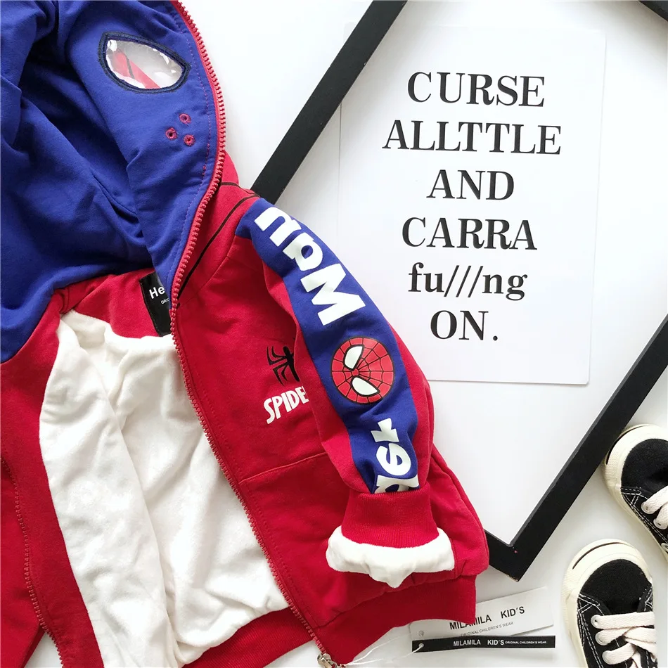 Tonytaobaby осенне-зимняя детская одежда в новом стиле с мультяшной шапочкой