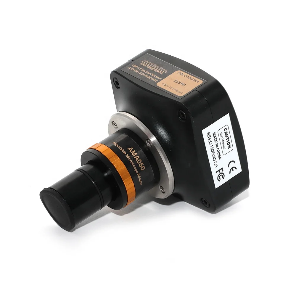

2.3M E3CMOS Monochrome Fluorescence Microscope Digital Cameras 120fps with Adjustable 23.2mm Reduction Lens