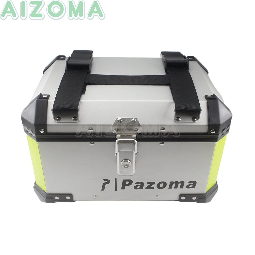 Алюминиевый чехол с замком для уличного велосипеда и мотоцикла 45-литровый