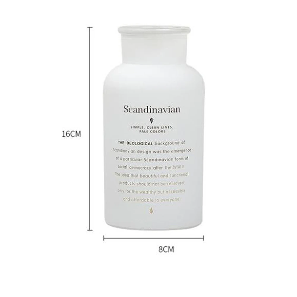 Минималистичный черный и белый контейнер стеклянная банка для хранения бутылка