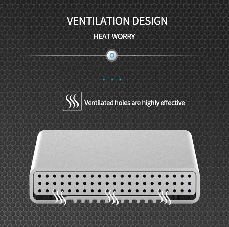 Blueendless Чехол для 2 5 дюймового жесткого диска с адаптером SATA на USB 3 0 1 6 Гбит/с бокс