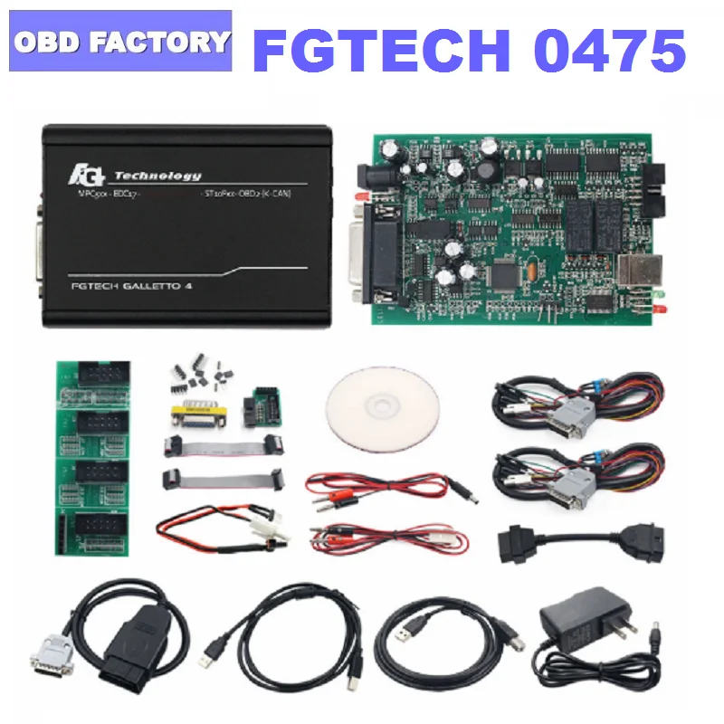 Online Master EU 0475 FGTech V54 Galletto 4 полный чип Поддержка BDM Полнофункциональный Fg Tech