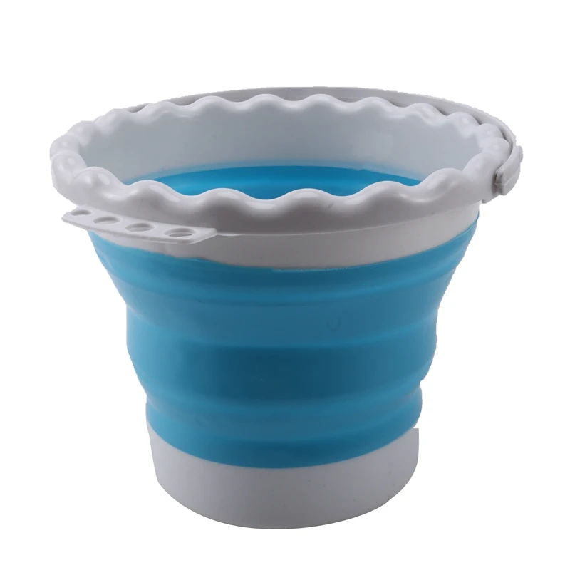 

3Pcs Multifunctional Silicone Buckets Pen Washing Buckets Painting and Art Supplies Portable Foldable and Retractable