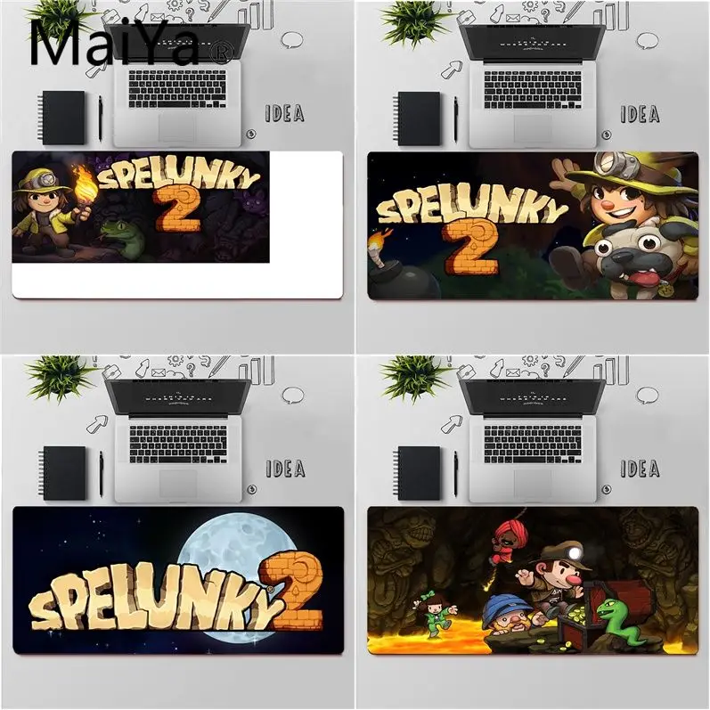 

Maiya высокое качество Spelunky 2 красивый коврик для мышки в стиле аниме; Бесплатная доставка женской обуви большого коврик для мыши клавиатуры к...