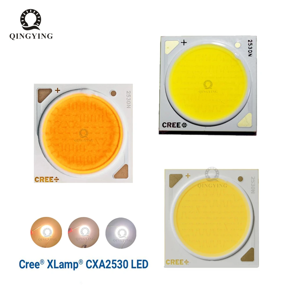 1pcs-5pcs Original CREE CXA2530 Ceramic LED COB Chip CXA 2530 36V 3000K 3500K 4000K 5000K Warm White/ White Color Light Source