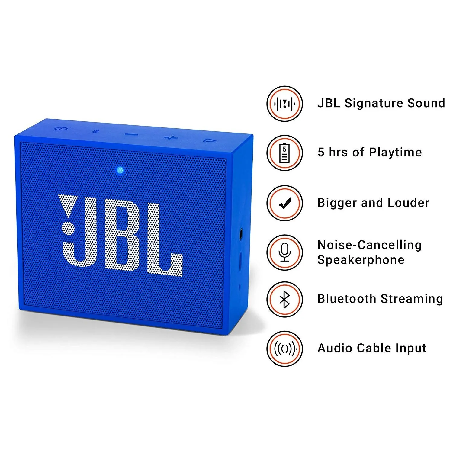 JBL Go Plus-портативная bluetooth-колонка синего цвета g069gop1 | Электроника