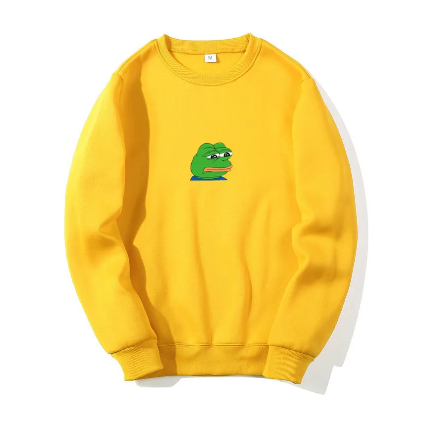 Мужская толстовка с круглым вырезом модный брендовый пуловер в стиле хип-хоп