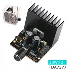 TDA7377 AB Class 35 Вт + 35 Вт DC 9 В до 18 в двухканальный АУДИО стерео автомобильный усилитель мощности плата для домашнего кинотеатра сделай сам