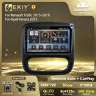EKIY T7 QLED DSP Android 10 автомобильный радиоприемник для Renault Trafic 3 для Opel Vivaro B 2014-2018 мультимедийный плеер Carplay Navi No 2din