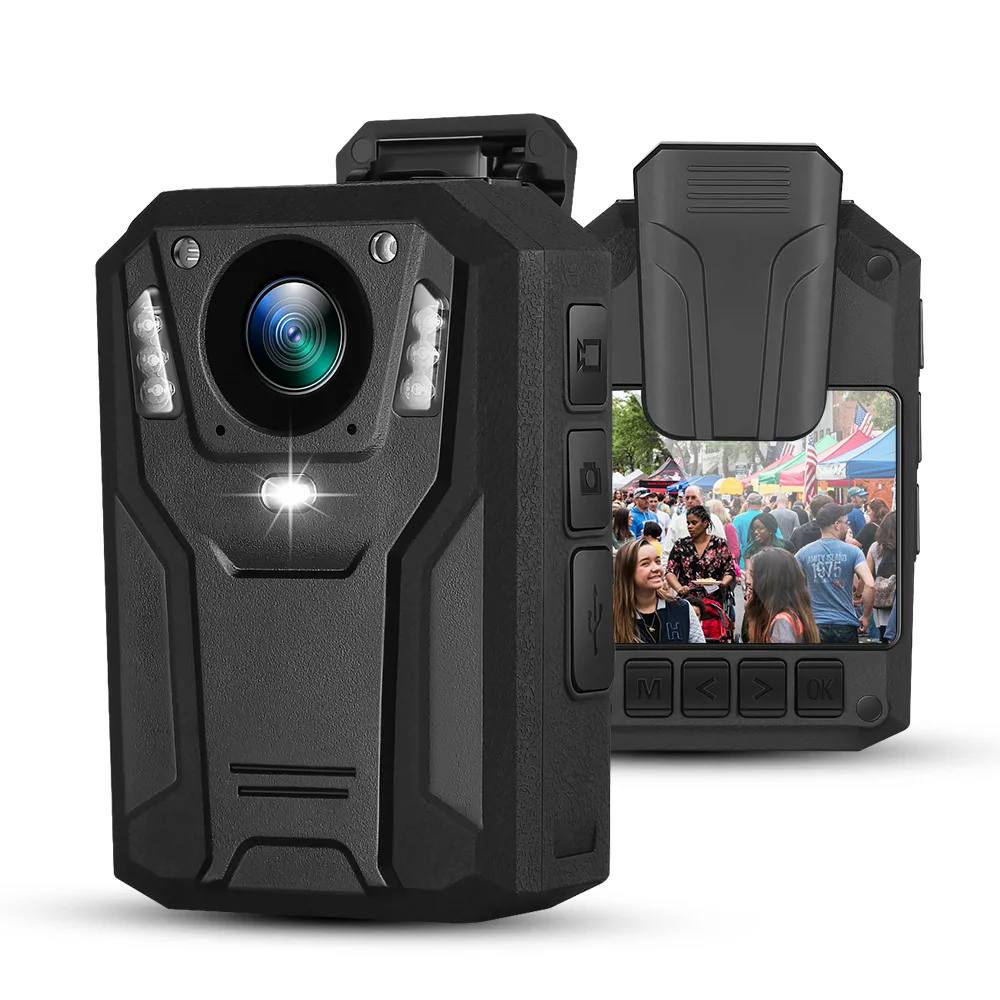 

Переносной видеорегистратор BOBLOV 1296P, 32/64 ГБ, 9 часов записи, для полицейских охранников, мини-камера ночного видения