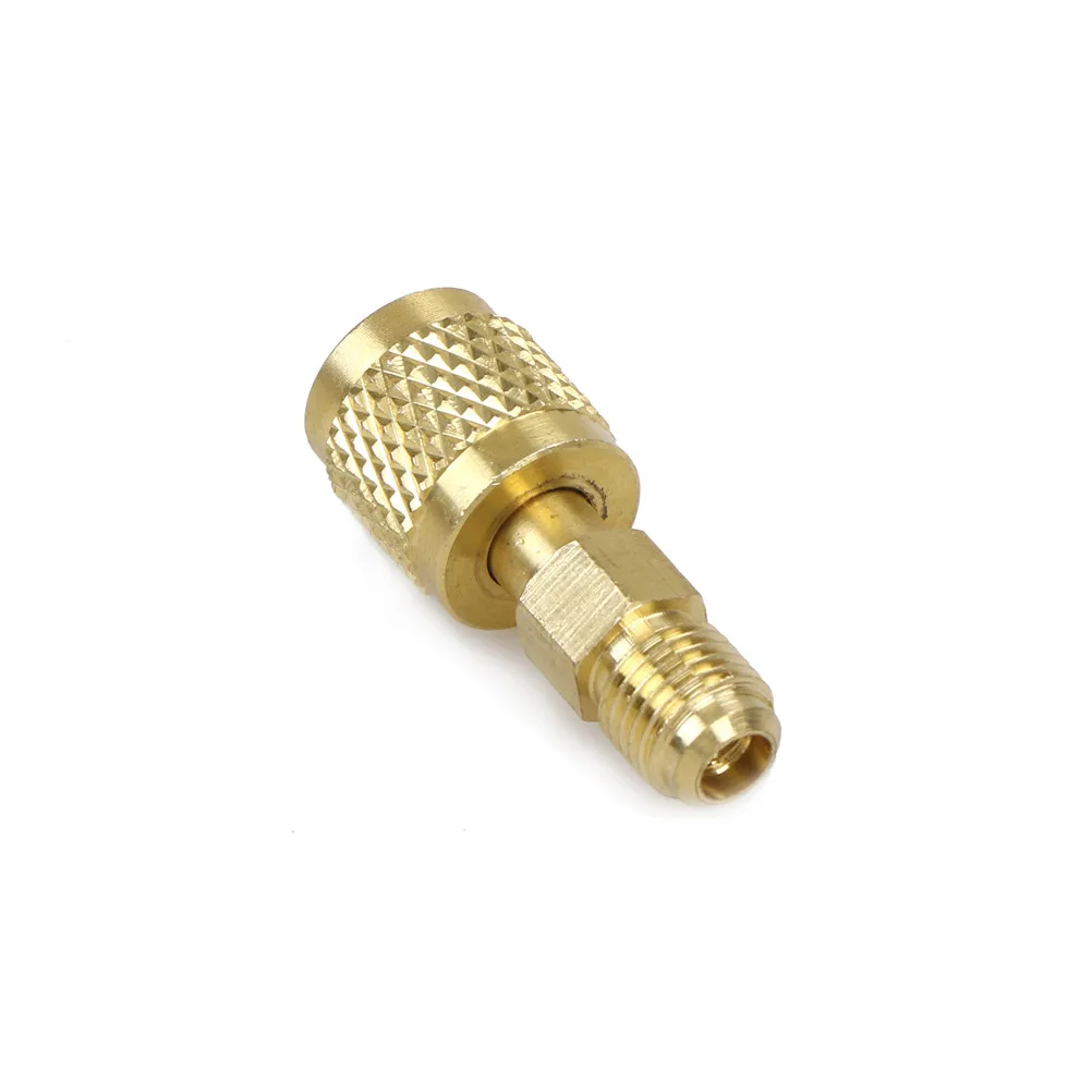 ZLinKJ практичный Новый R410 латунный адаптер 1/4 &quotПапа до 5/16&quot Женский зарядный