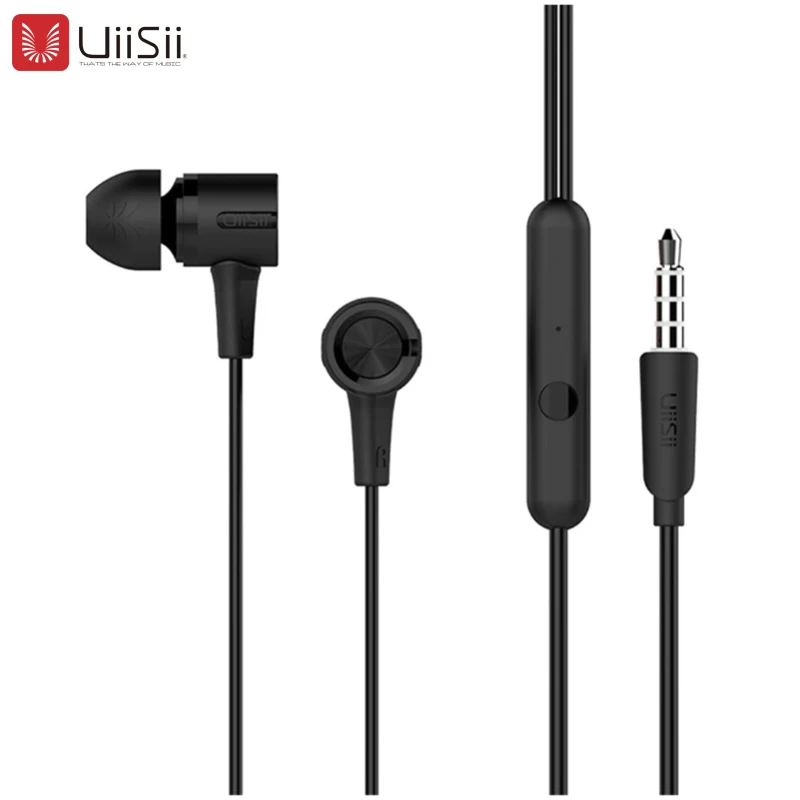 Гарнитура UiiSii U7 100% оригинальная спортивная музыка высококачественная проводная