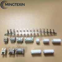 10set phd 2 0mm double row 2x23456789101112pin phd2 0 connector straight curved needle plug male female crimps