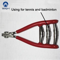 custom three springs racket stringing machine starting finishing clamp tool manual tools pliers for tennis strining machine