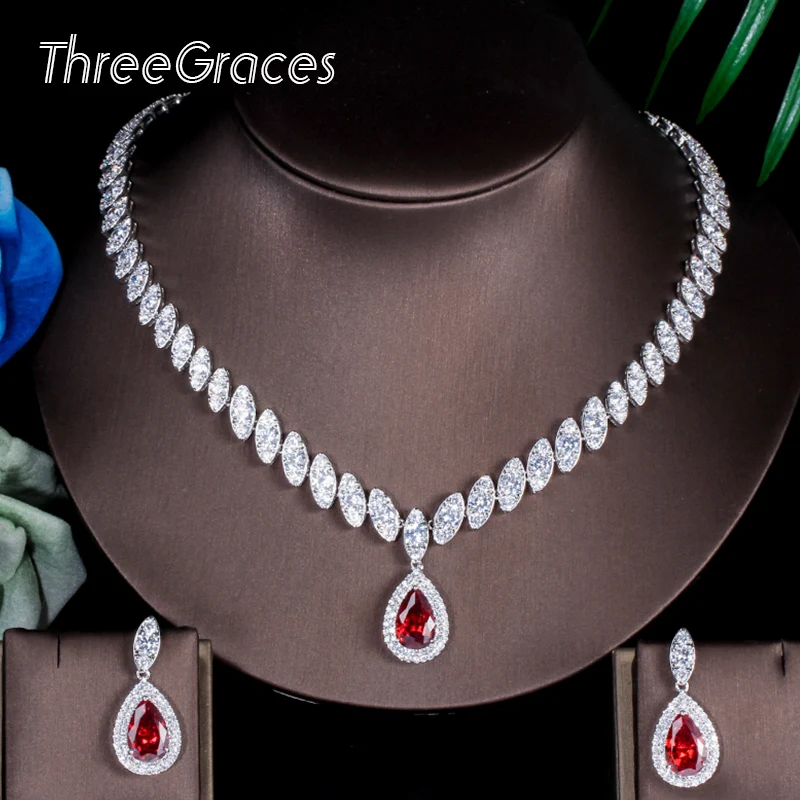 ThreeGraces известный бренд африканский дизайн свадебные аксессуары красные