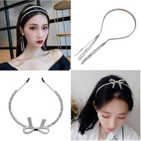 korean style women crystal rhinestone crown hairbands girl party crystal princess bride wedding hair jewelry elegant accessories