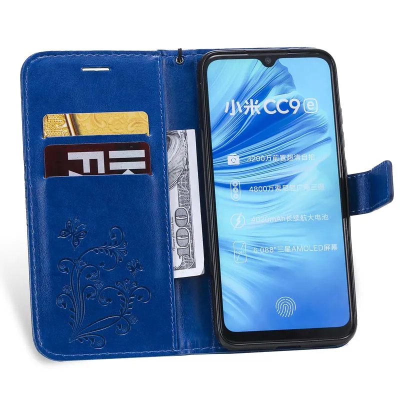 Чехол бумажник для Xiao mi 8 9 CC9 CC9E Note 10 Pro 9T SE 5X 6X A1 A2 A3 Lite Play F1 откидной кожаный чехол из