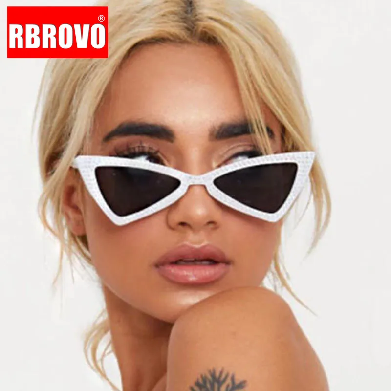 RBROVO 2021 модные треугольные солнцезащитные очки для женщин Кристальные океанские