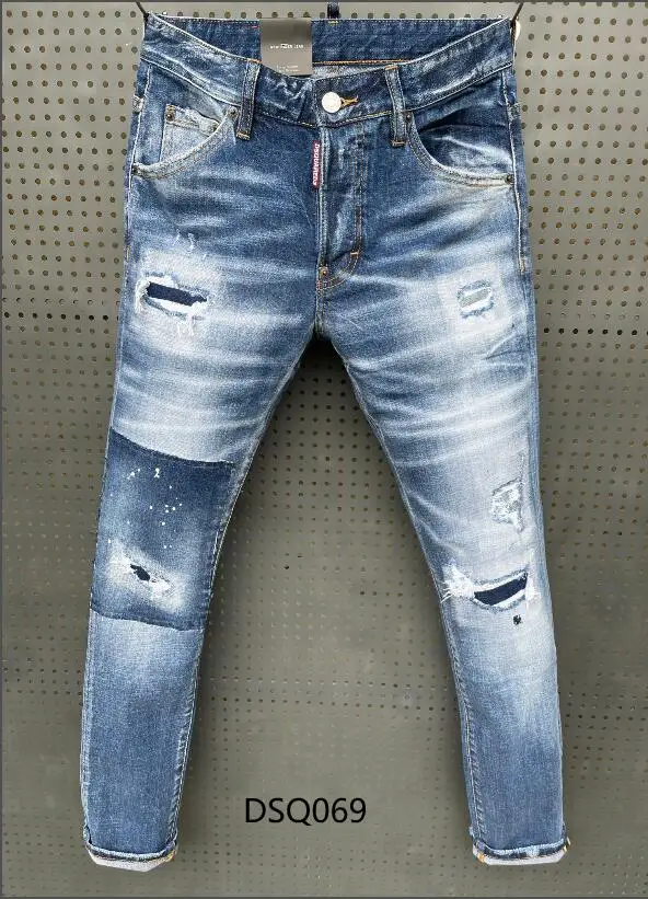 

vintage streetwear classic,Authentic DSQUARED2,Retro,Italian brand ,Women/Men Jeans,locomotive,Jogging jeans,DSQ069