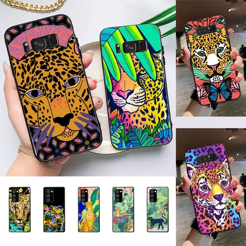 

Yinuoda Art Jaguar Aesthetic Phone Case For Samsung Galaxy Note 8 9 10 Pro Note20 ultra 10lite M30S Back Coque