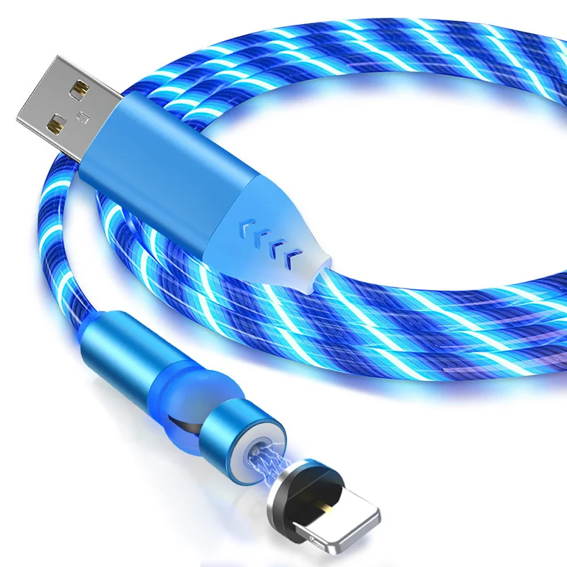 Магнитный кабель 2 А USB C Type-C Сверхбыстрая Зарядка для телефона быстрая зарядка