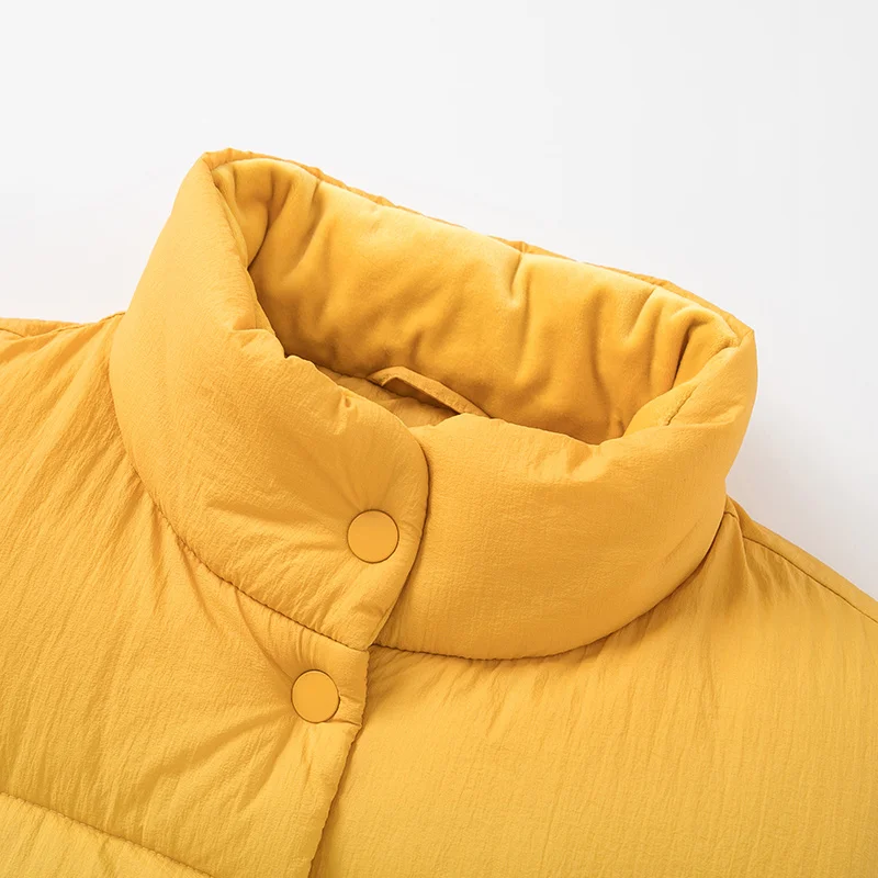 

SEMIR Stand collar cotton vest women 2019 winter new ins port wind vest fashion trend sleeveless waistcoat