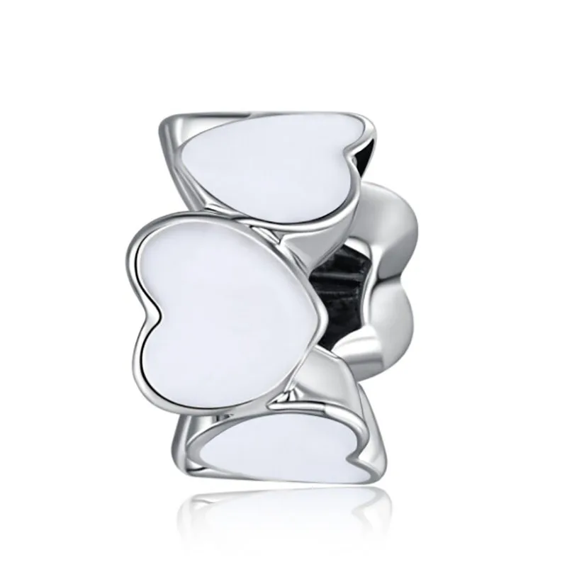 Fit Pandora Подвески Серебро 925 оригинальный браслет ювелирные изделия День Святого