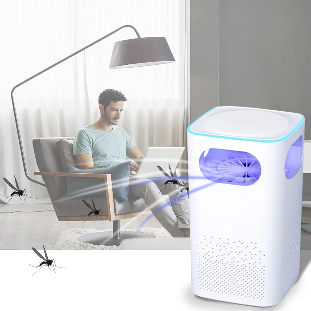 Электронная лампа для борьбы с москитом насекомые летают убийца комаров