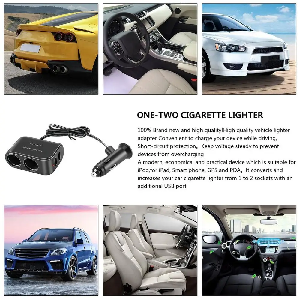 2019 Универсальный 2 сторонний автомобильный светильник куриватель + светодиодный