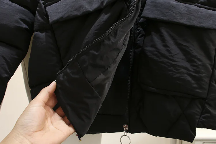 Зимние Повседневные короткие парки 2019 размера плюс модная одежда свободного