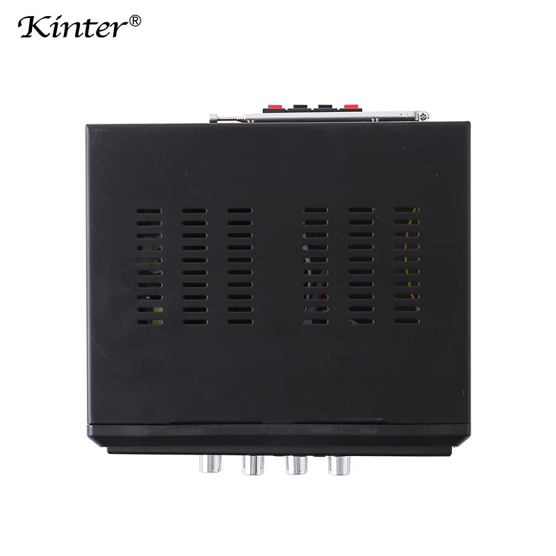 Kinter M1 MP3 bluetooth усилитель аудио 2 канала tda7266 с sd usb ввод FM Радио мощность vu метр