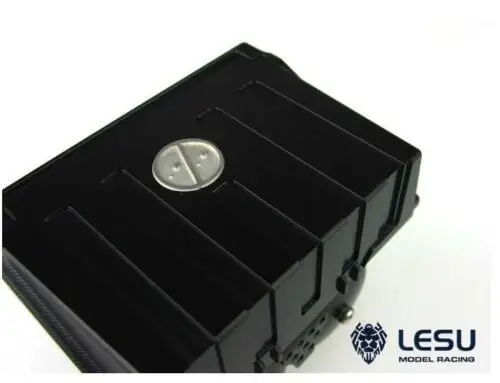 

US Stock 1/14 Tamiya MAN RC Tractor Truck LESU Metal Battery Box Air Tank Deco TH02352-SMT2