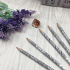 12 pcs/lot DIY Cute Plastic Black refilled Durable HB Painting Drawing Pencil Diamond Earsers For Office and school supplies