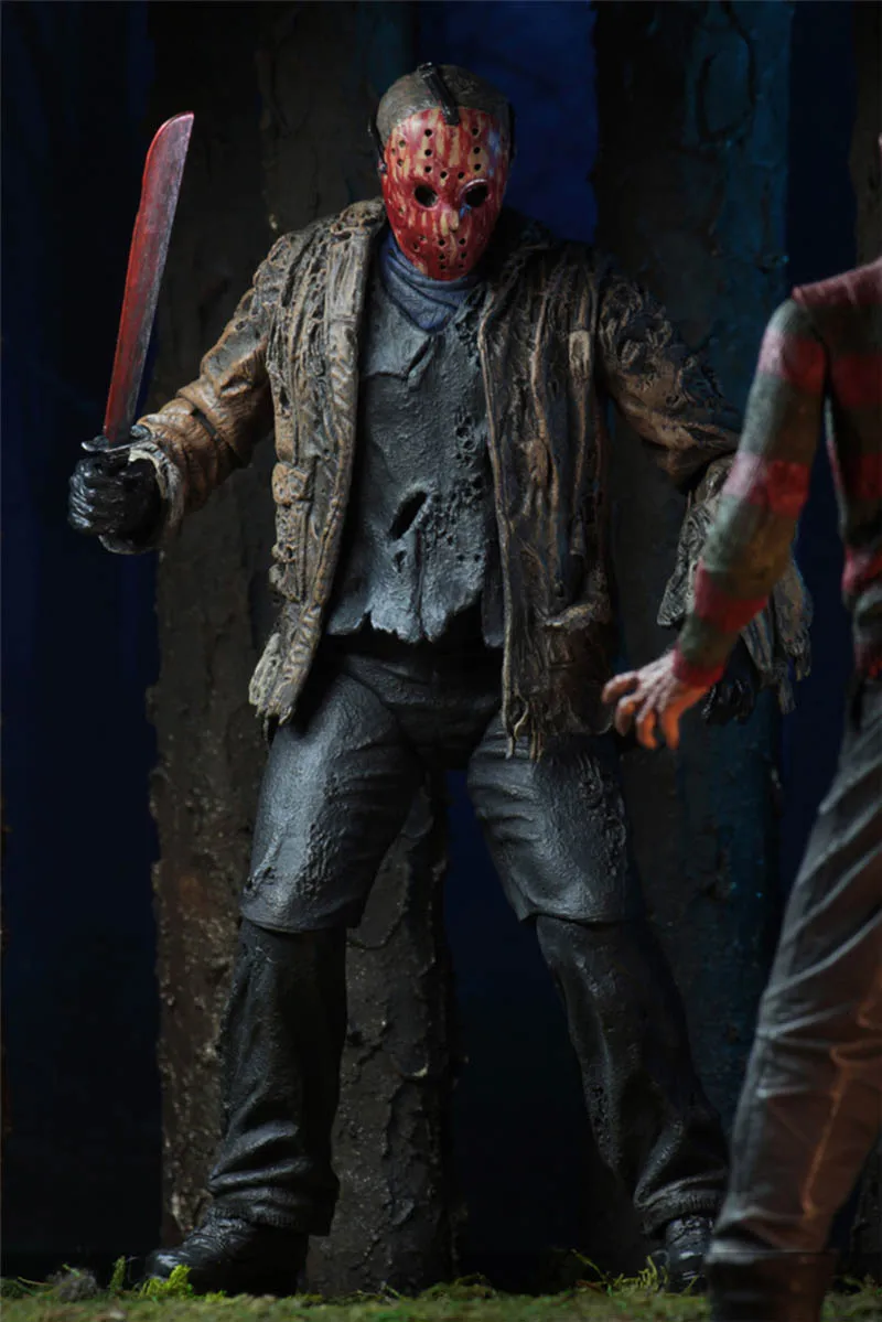 18 см тип NECA Freddy vs Jason FVJ Ultimate Джейсон Вурхиз фигурка игрушка кукла рождественский подарок на день рождения
