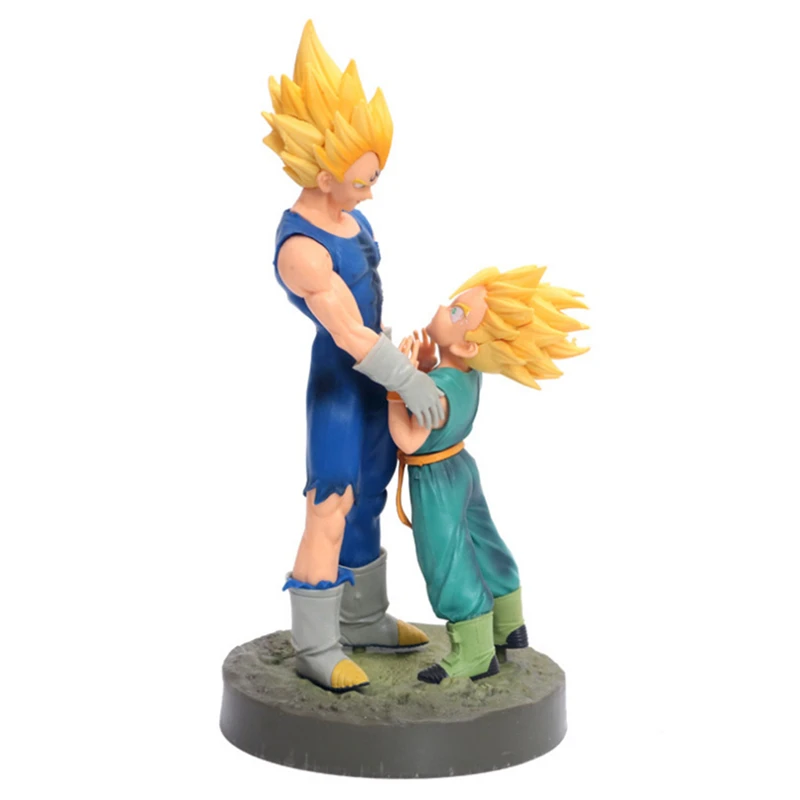 Фигурка героя аниме Bandai Dragon Ball Z Super Wukong фигурка Отца и Сына Вегета из ПВХ супер