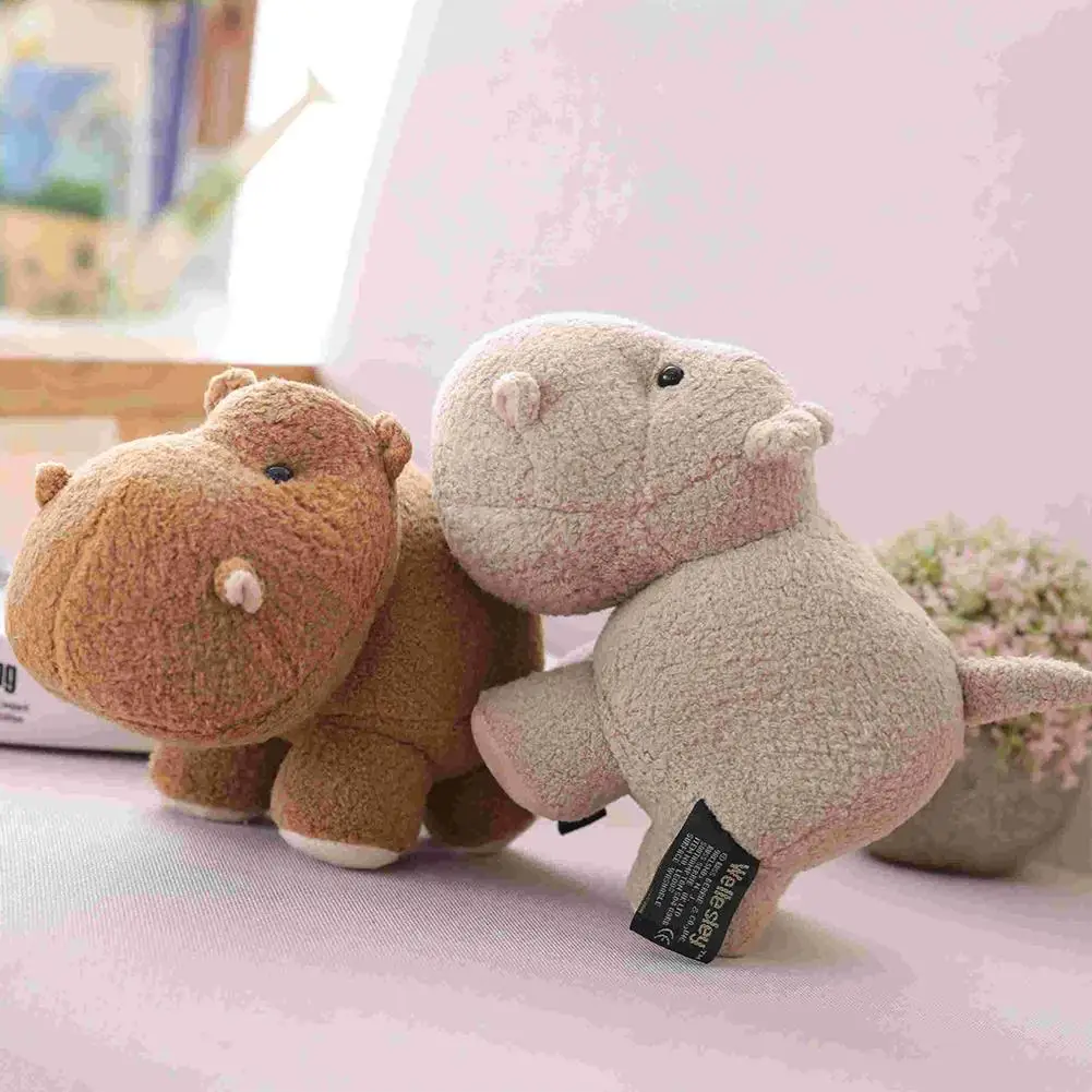 Милая большая голова Бегемот плюшевые мягкие куклы диван декор Детская игрушка