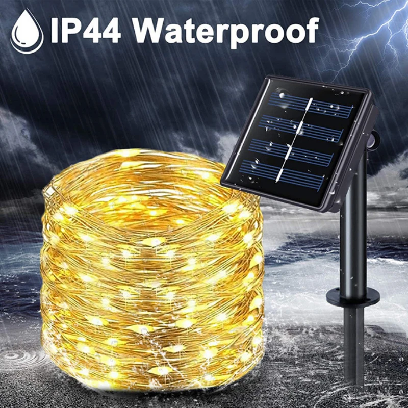 Solar LED lamp string solar outdoor festival Festival Christmas party waterproof color | Лампы и освещение