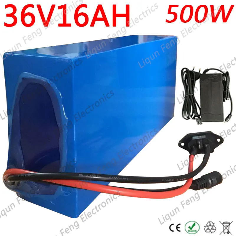 Литий ионный аккумулятор для электрического велосипеда 36 В 16 А 800 Вт