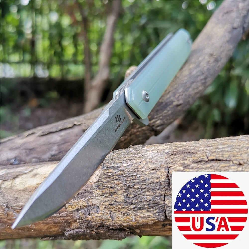 Складной нож Flipper клинок D2 рукоятка 60HRC G10 подходит для нарезки фруктов охоты