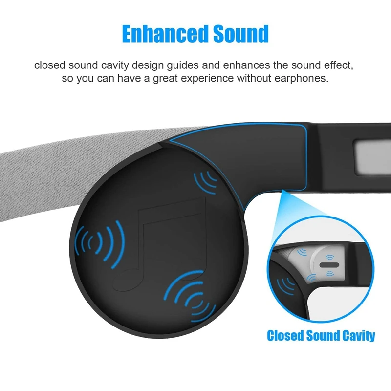 

AMVR OOM 1 Pair Silicone Noise Reduction Ear Muffs Black & 1 Set VR Facial Vent Soft Bracket Replacement Face Pad