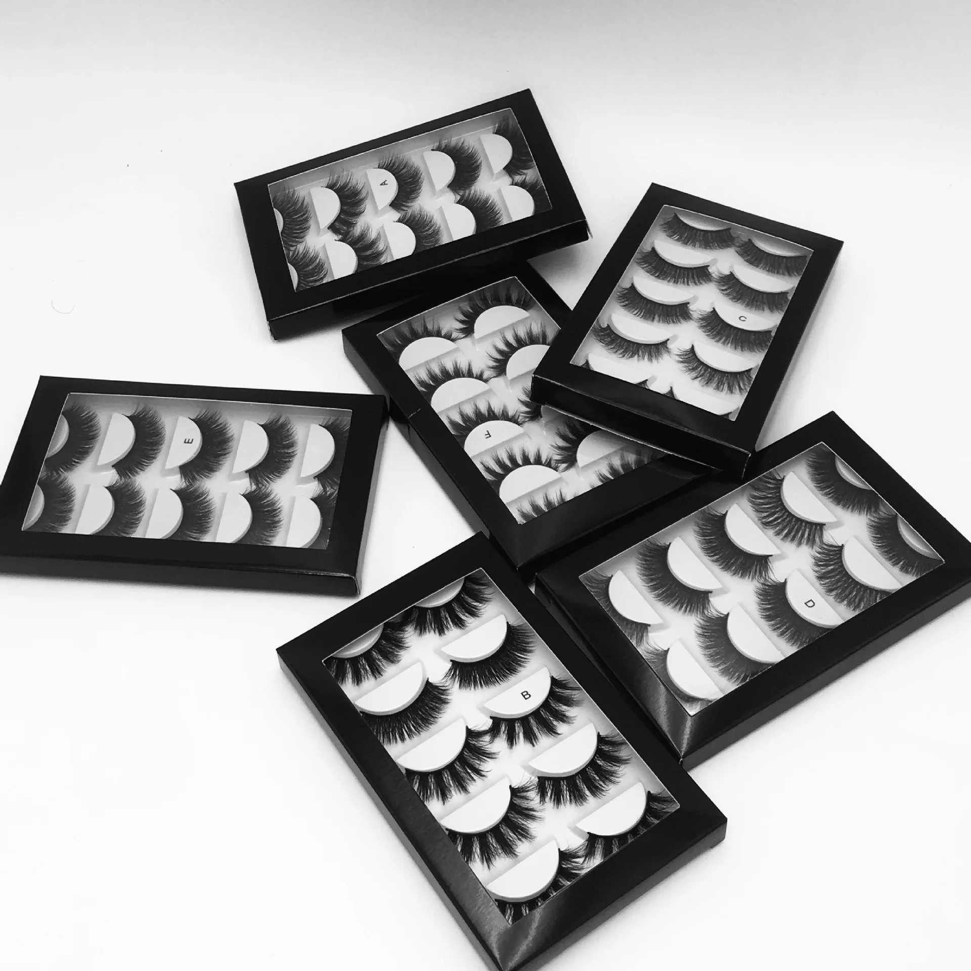 Новинка 1 коробка эйленды норковые накладные ресницы 5 набор ресниц натуральный