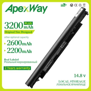 ApexWay, 4 ячейки, , Новая батарея для ноутбука JC03 JC04 для HP 250 G6 2UB94ES 255 G6 250 G6 SP 3DN23ES Pavilion 17z