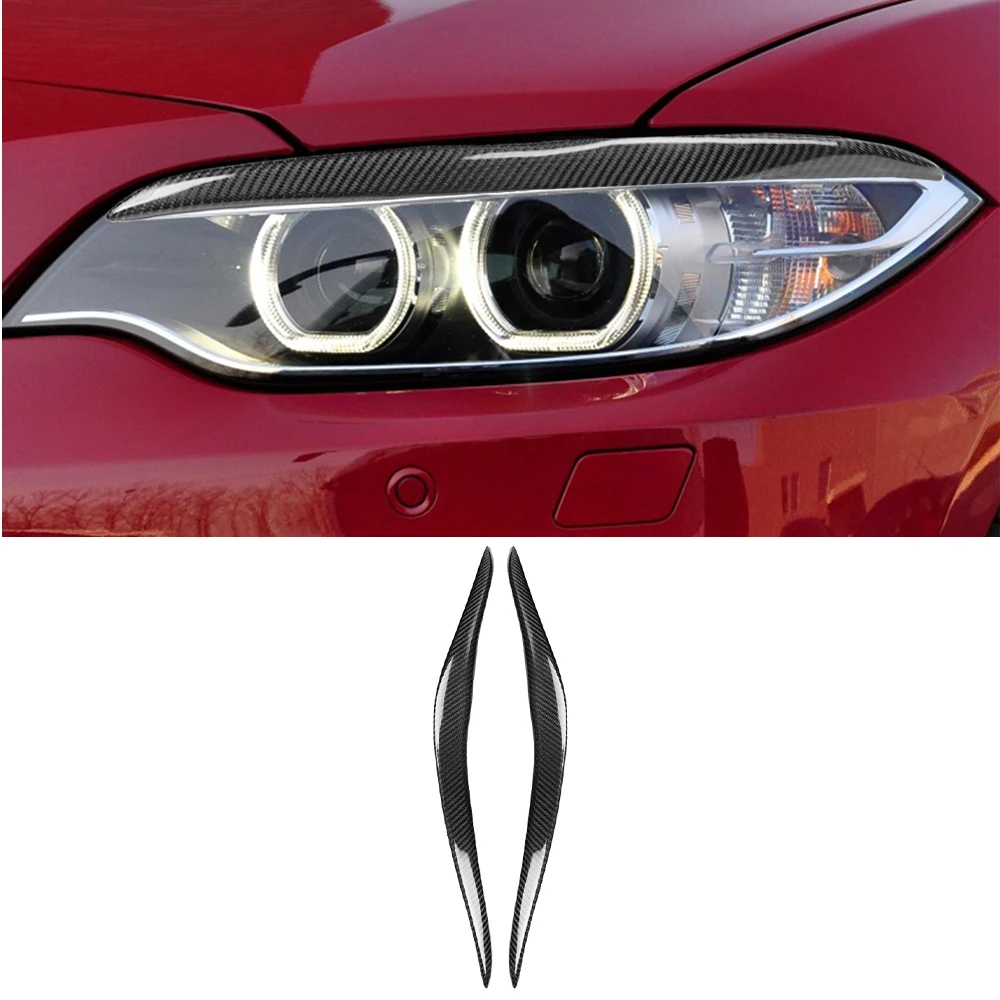 

Декоративная наклейка для бровей в виде лампы для BMW 2 серии F22 M235i M2 2014 2015 2016 2017 2018