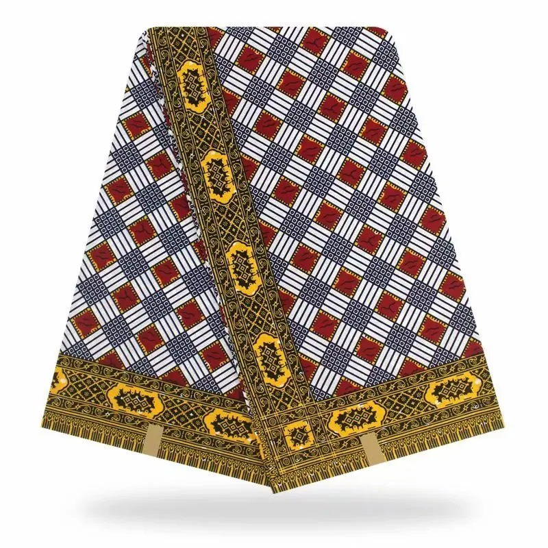 New Holland Fabric new Wax Pattern Print Ankara African Batik Z708 | Аксессуары для одежды