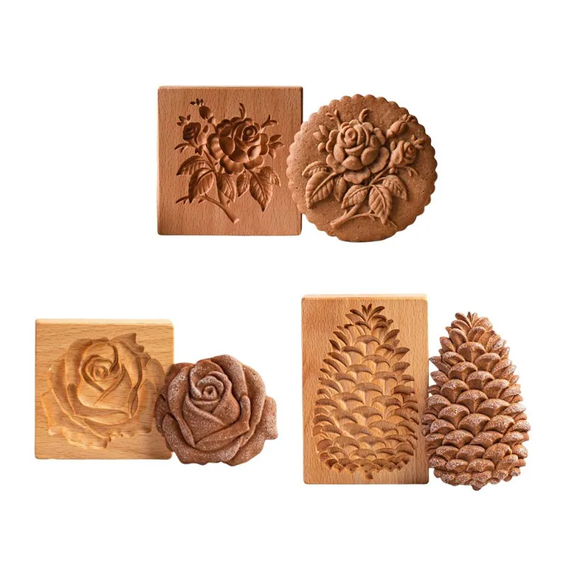

Biscuit Cutter Rose Fondant Cookie Mould Cake Cutters Decor Baking Molds Home Kitchen Cake DIY Tools